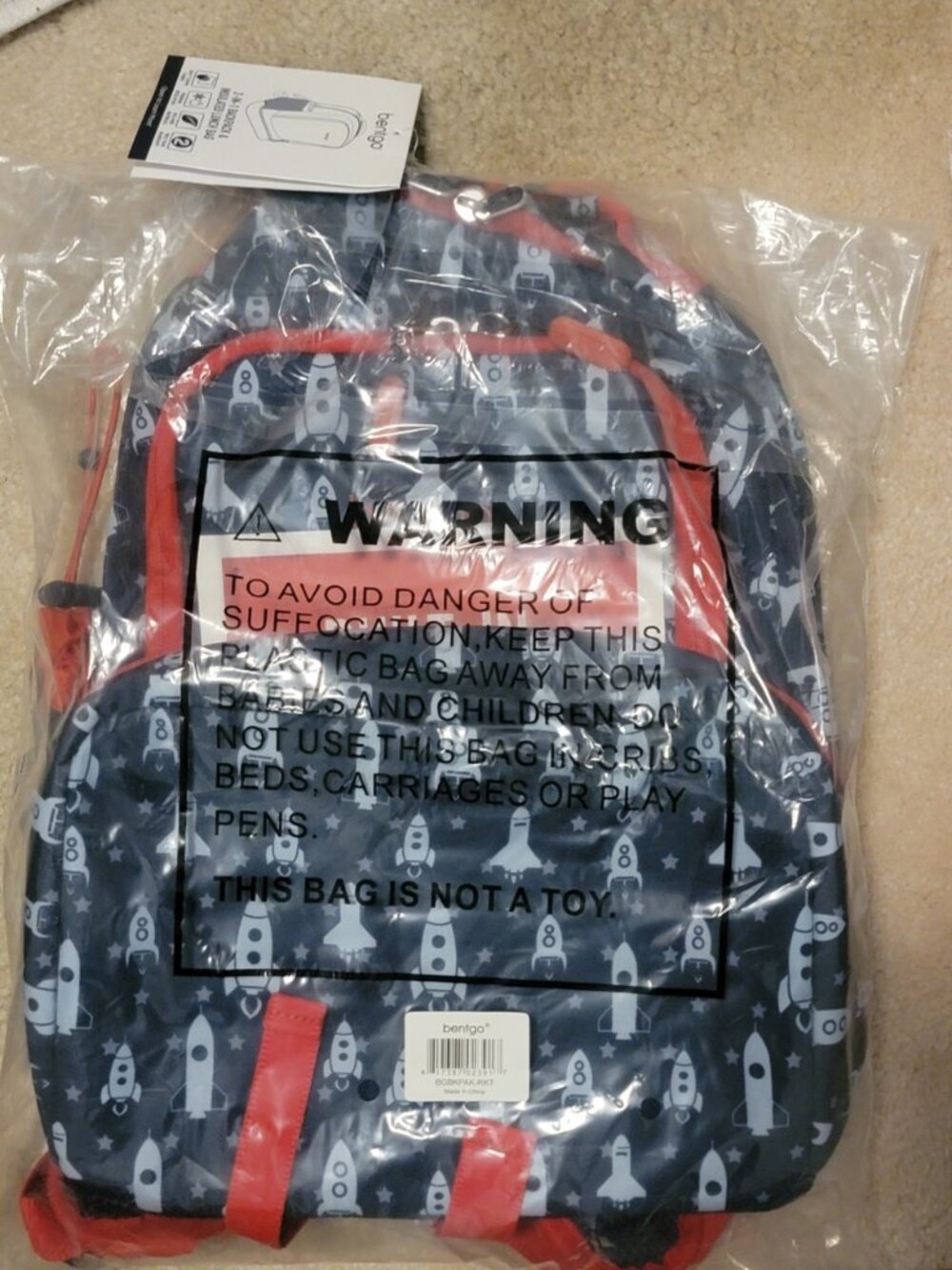 Bentgo space backpack and lunch box set